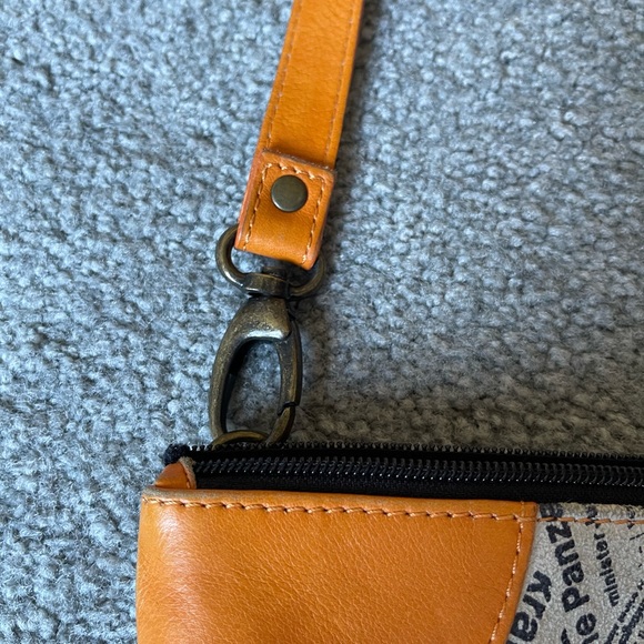 Maurizio Taiuti Italian leather crossbody bag - Picture 6 of 8